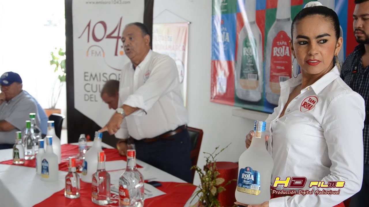 LANZAMIENTO GARRAFA DE AGUARDIENTE TAPA ROJA SPECIAL.