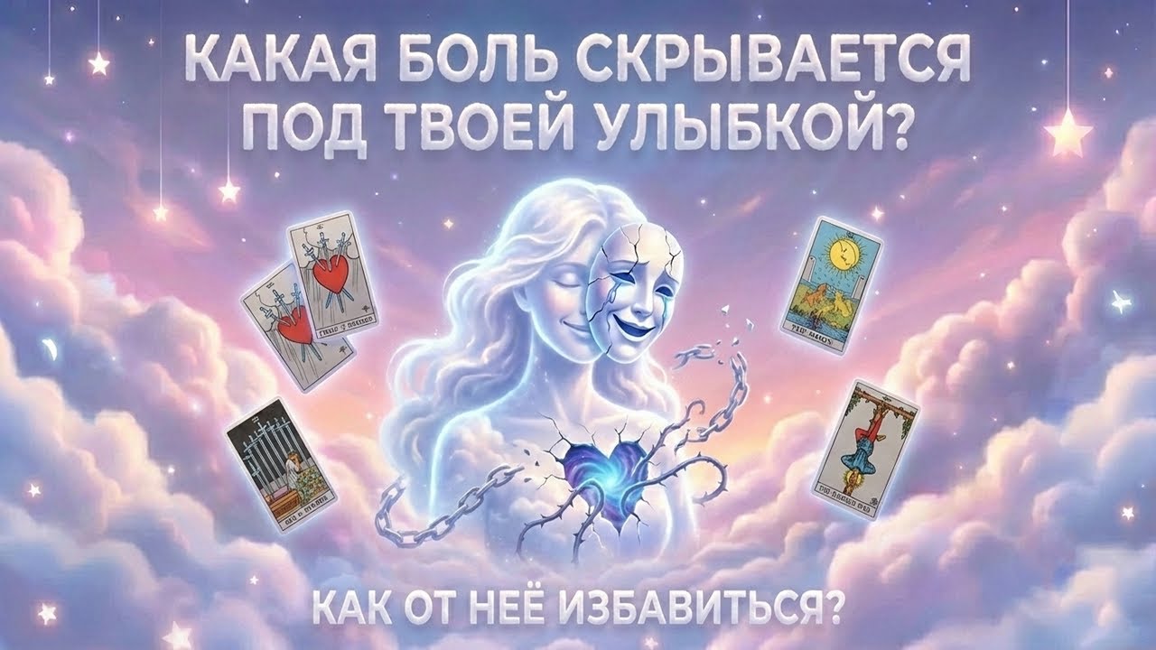 Quelle douleur se cache sous ton sourire? Comment s&rsquo;en d&eacute;barrasser? 💕 Tarot aujourd&rsquo;hui 🧿 Lectu...