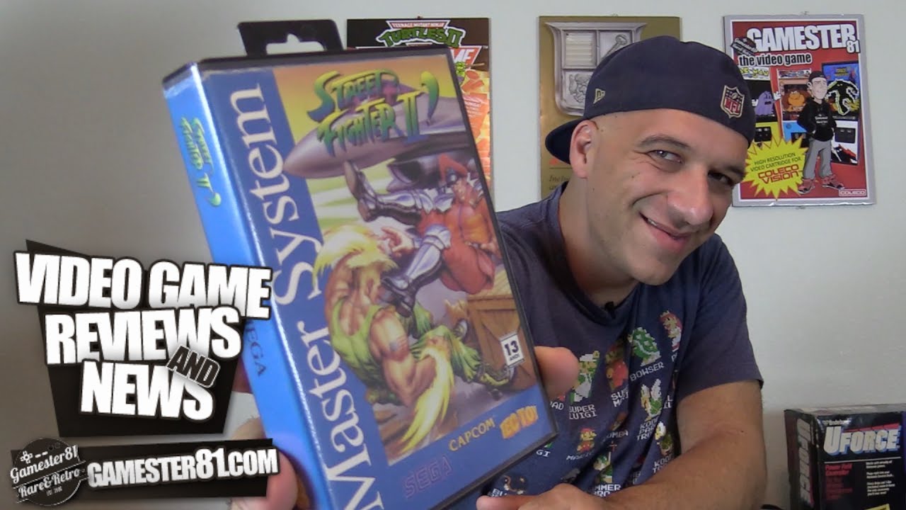 Rare Street Fighter II for the Sega Master System review - Gamester81