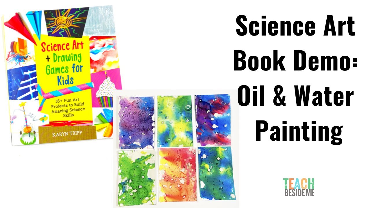 Oil and Water Painting Tutorial | Kids’ Science Art Project