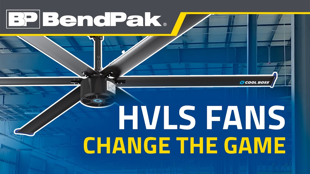 These HUGE HVLS Fans Are Game-Changers for Big Spaces