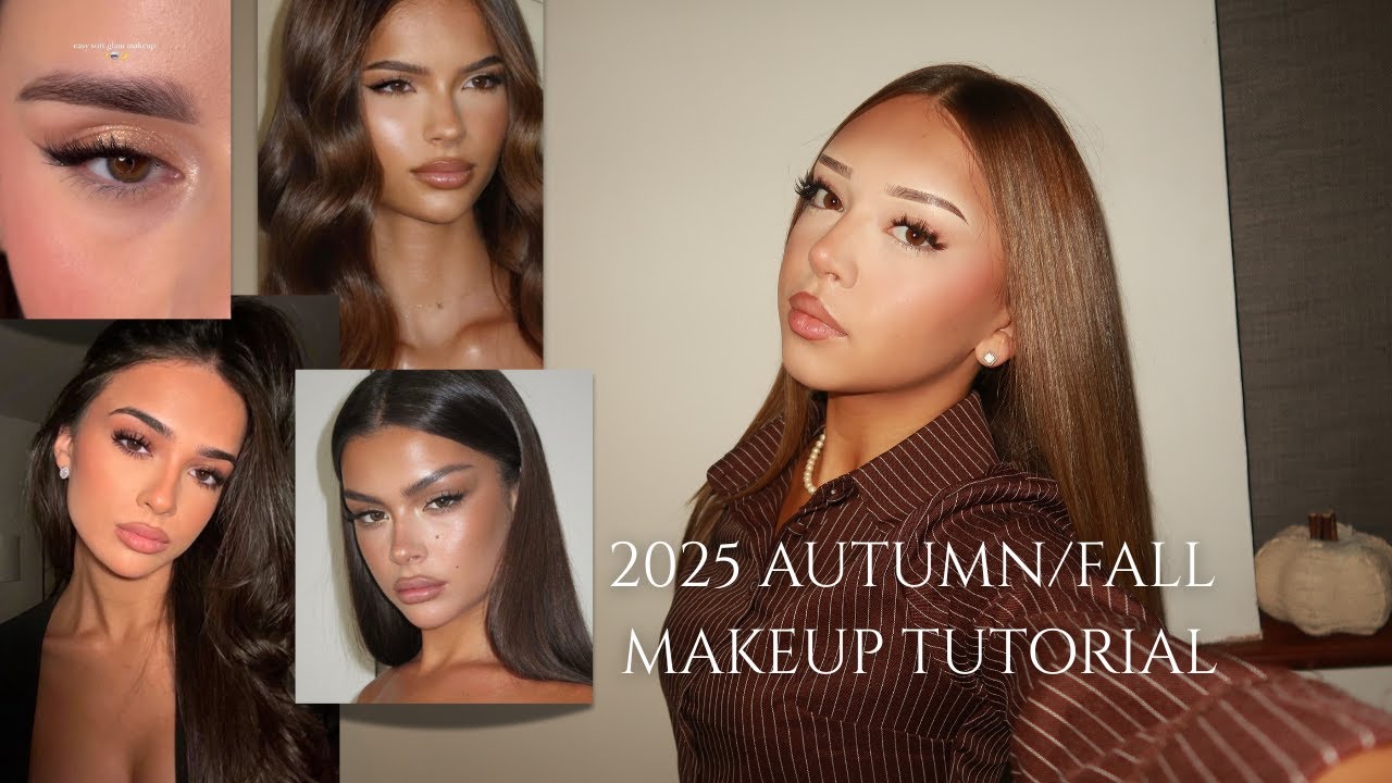 AUTUMN/FALL MAKEUP TUTORIAL 2025!!! 🍂 *in depth*