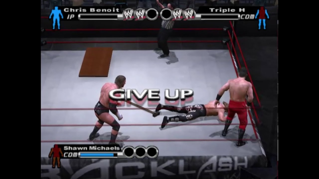 WWE Smackdown! Vs Raw PS2 2004 Chris Benoit Season Mode Walkthr Part 1 WWE Backlash PPV 2004 Raw PPV
