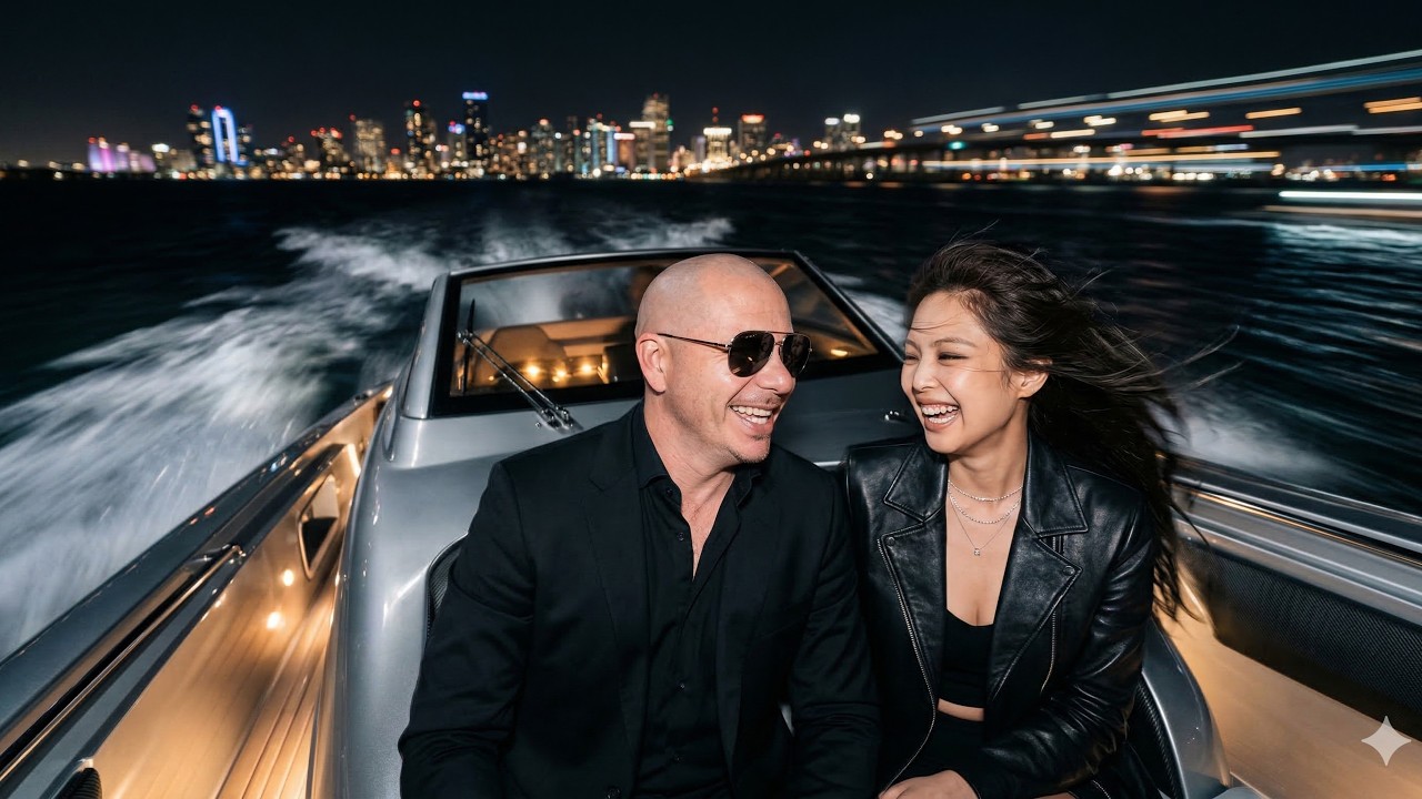 Pitbull & Jennie - Miami Midnight Drift
