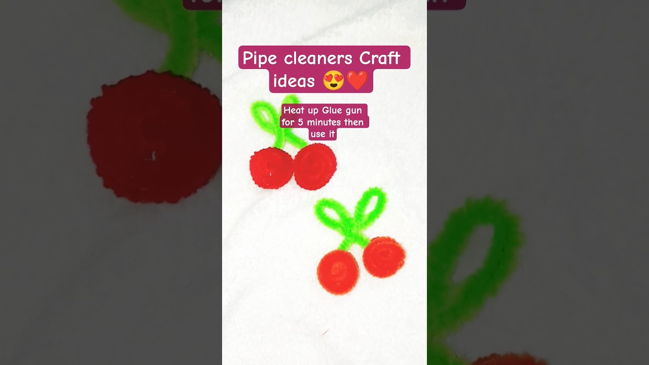 Pipe Cleaners Crafty Ideas 😍❤️