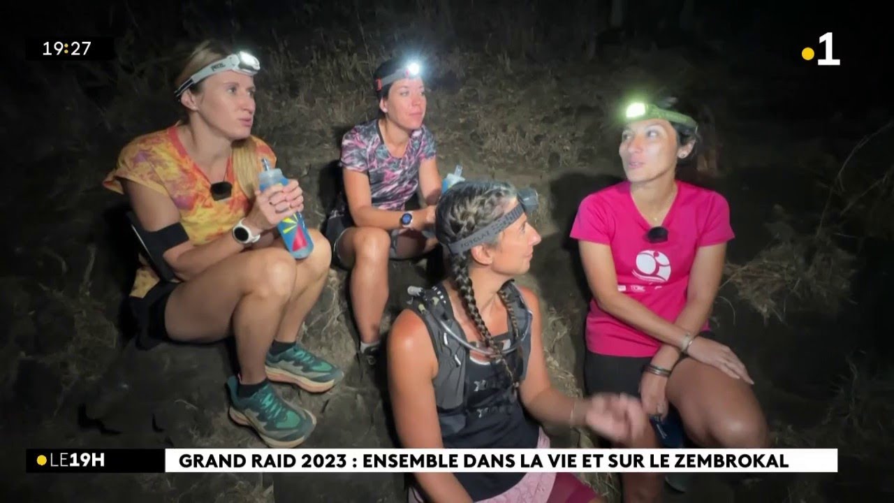 Grand Raid 2023 : Honorine, Angie, Julie et Vanessa participent toutes les quatre au Zembrocal