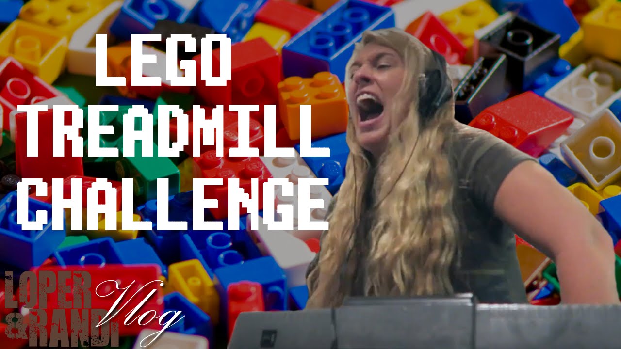 LEGO TREADMILL CHALLENGE!!!!!