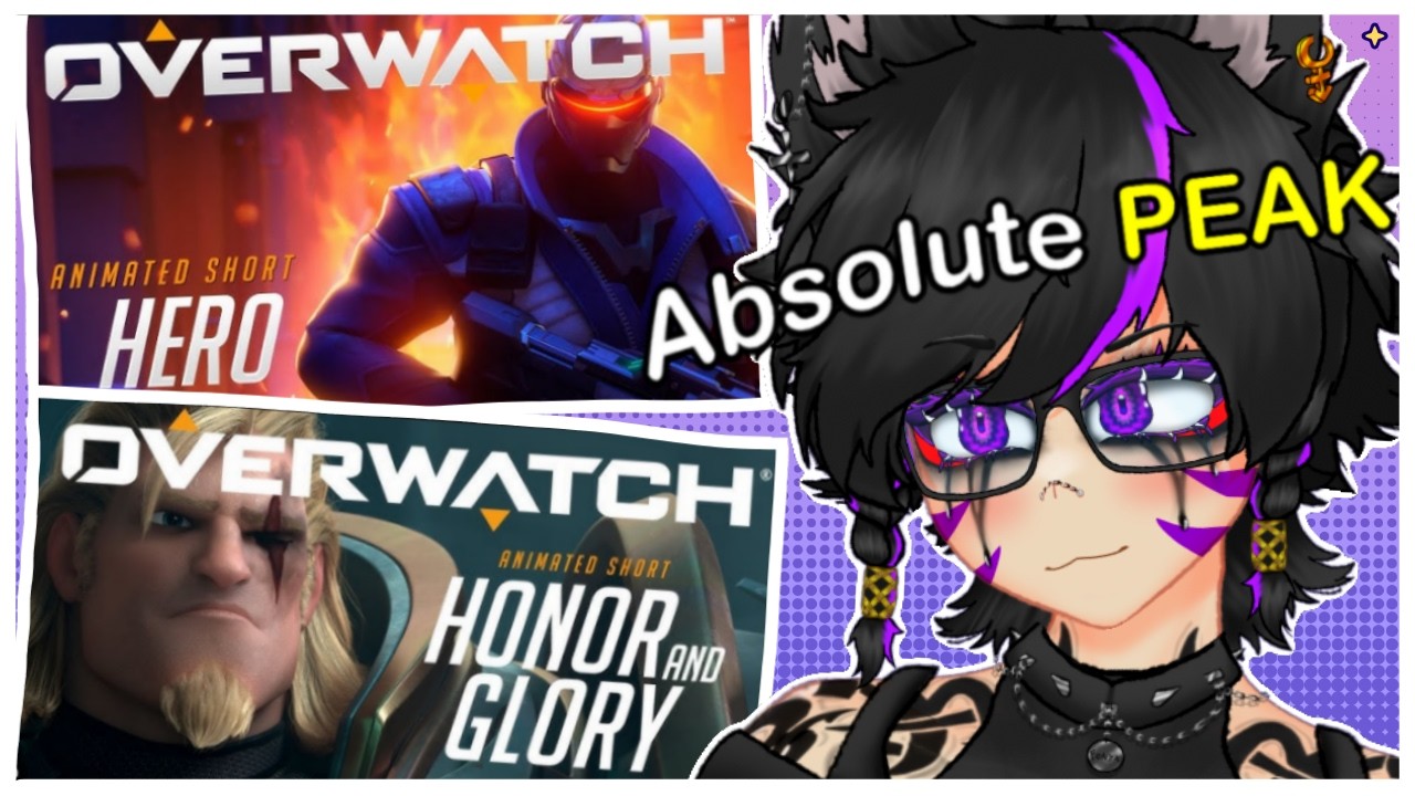 Fenyx reacts to the Overwatch Cinematic Shorts  ( Part 1 )