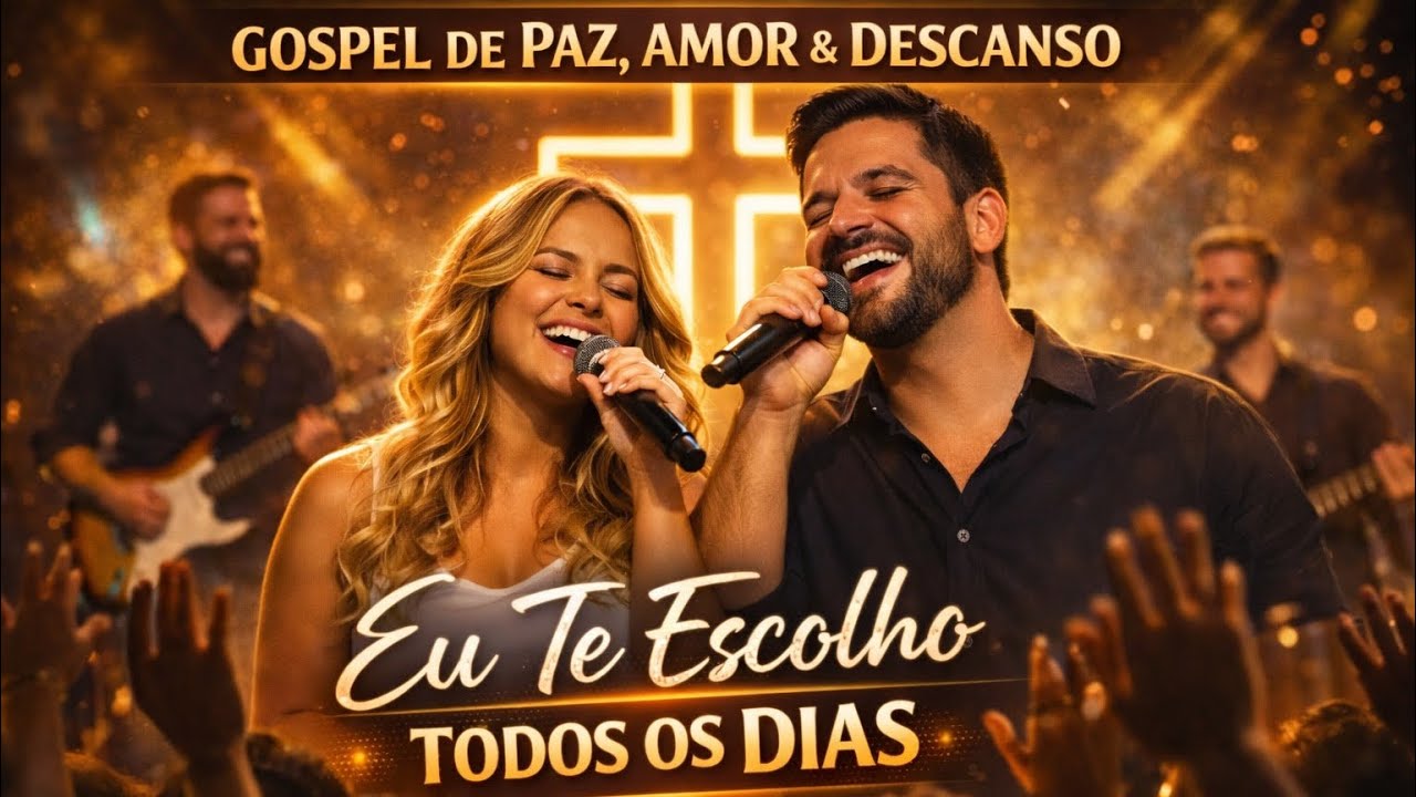 Eu Te Escolho Todos os Dias | Gospel de Paz, Amor e Descanso em Deus - Hits Gospel
