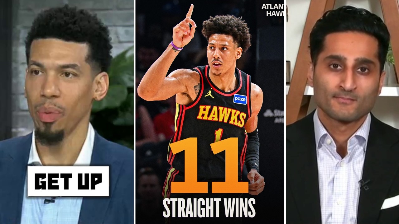 GET UP | Hawks are REAL problem in Playoffs - Danny Green on Kuminga & Atlanta 11 straight wins