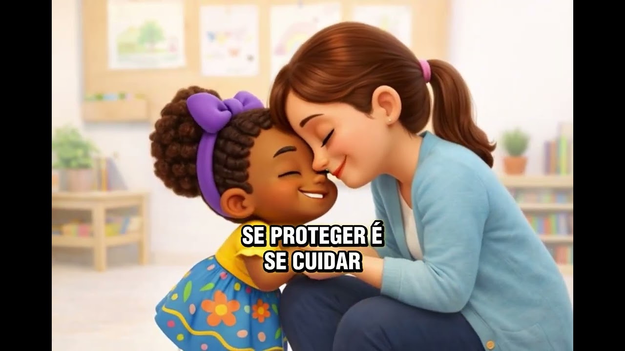 Uma Mensagem Infantil /Contra a Violência à Mulher /Respeitar é Cuidar |