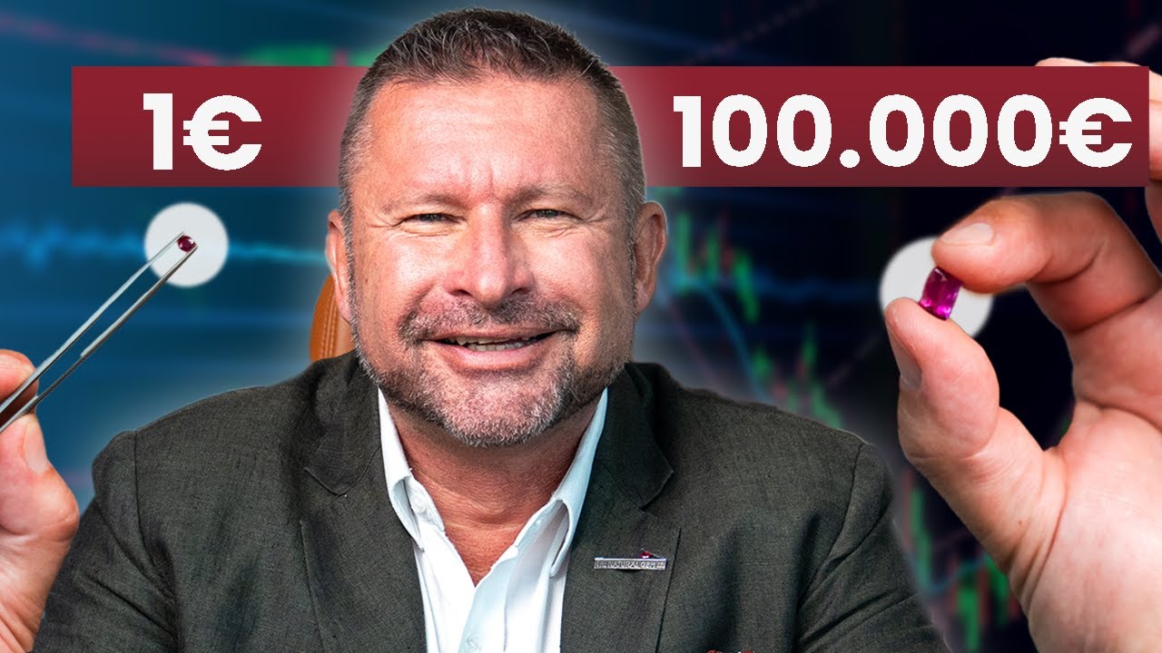 1&euro; Rubin vs. 100.000&euro; Rubin #edelsteine