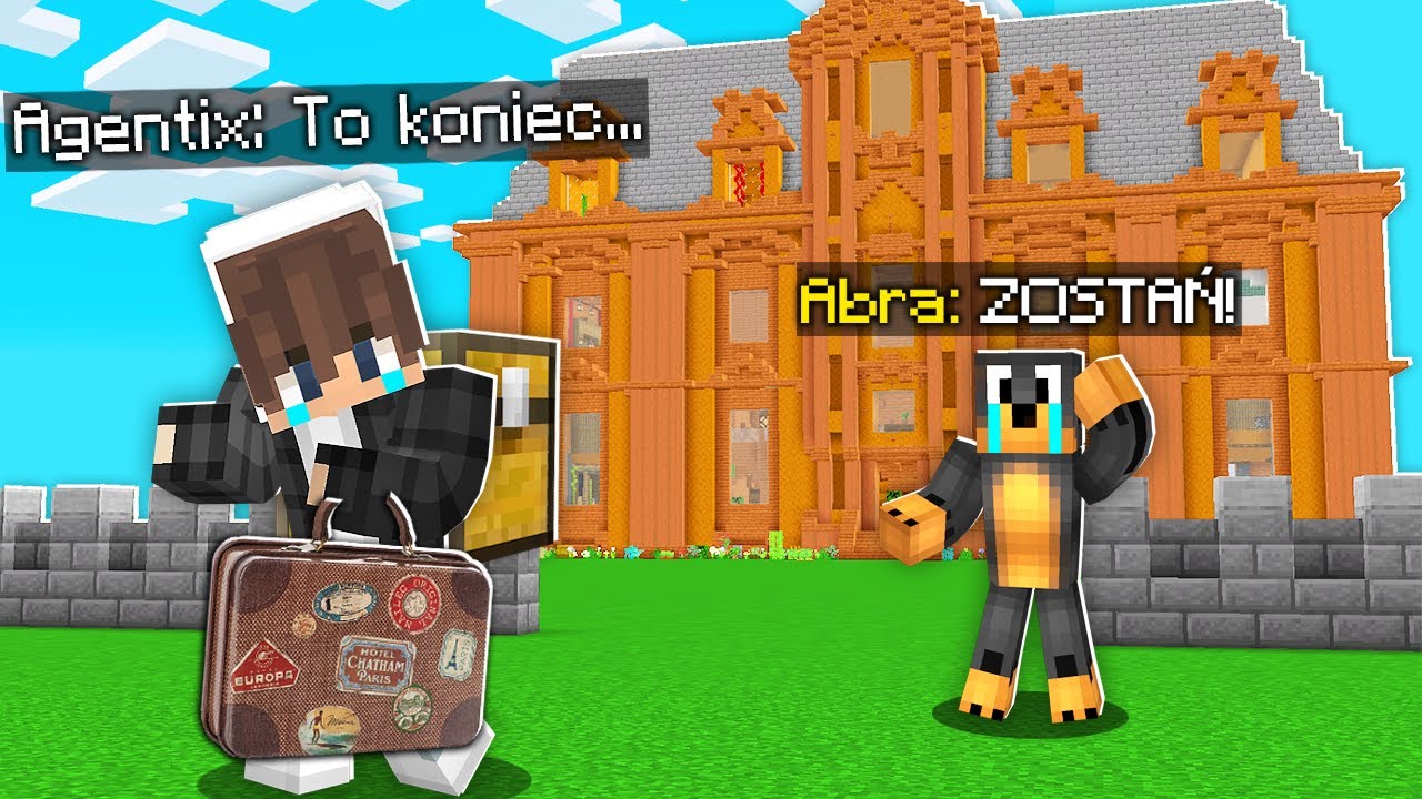 AGENTIX ODSZEDŁ na ZAWSZE z MILIONOWIC w Minecraft… (smutne)