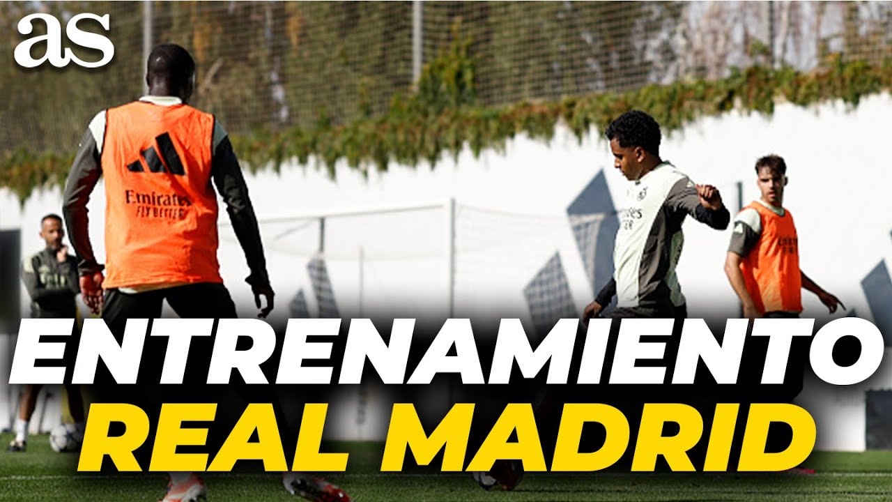 El ENTRENAMIENTO COMPLETO del REAL MADRID previo al LIVERPOOL vs REAL MADRID de CHAMPIONS LEAGUE