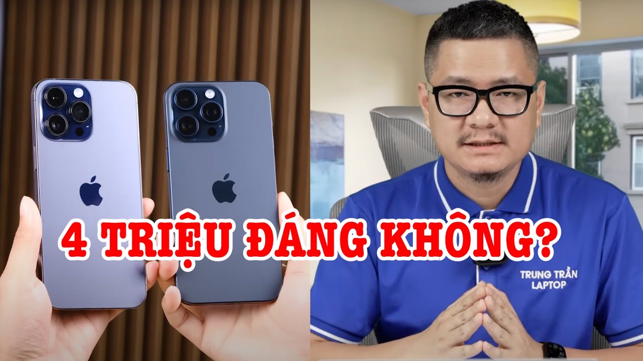 Tư vấn điện thoại: thêm 4 triệu từ iPhone 14 Pro Max lên 15 Pro Max?