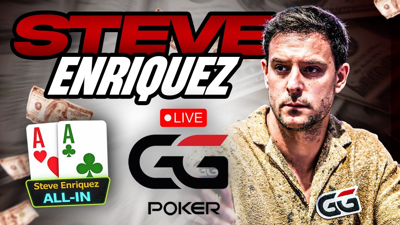 STEVE ENRIQUEZ - DOMINGO de TORNEOS High Roller en GGPoker - Parte 2