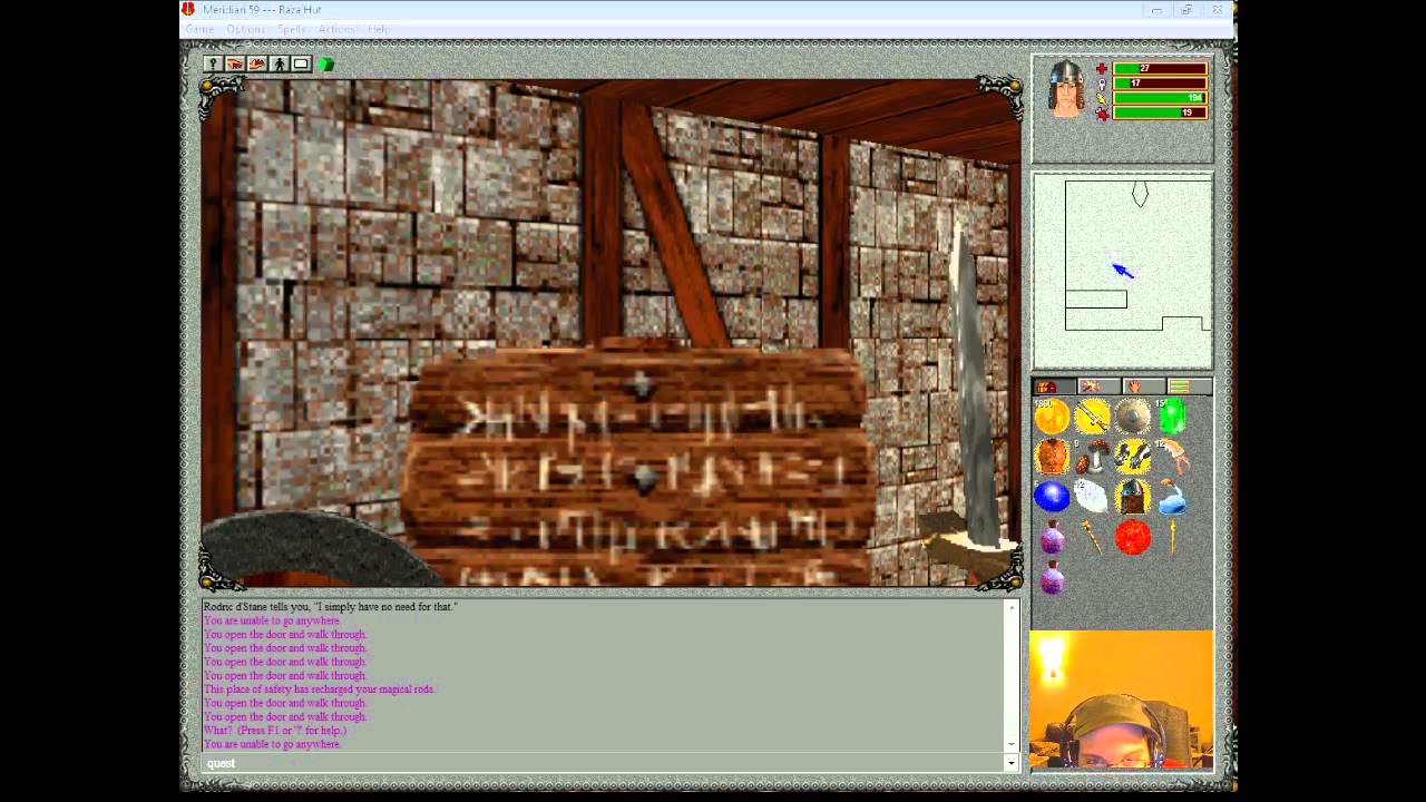 Retro MMO Meridian59 TESTING