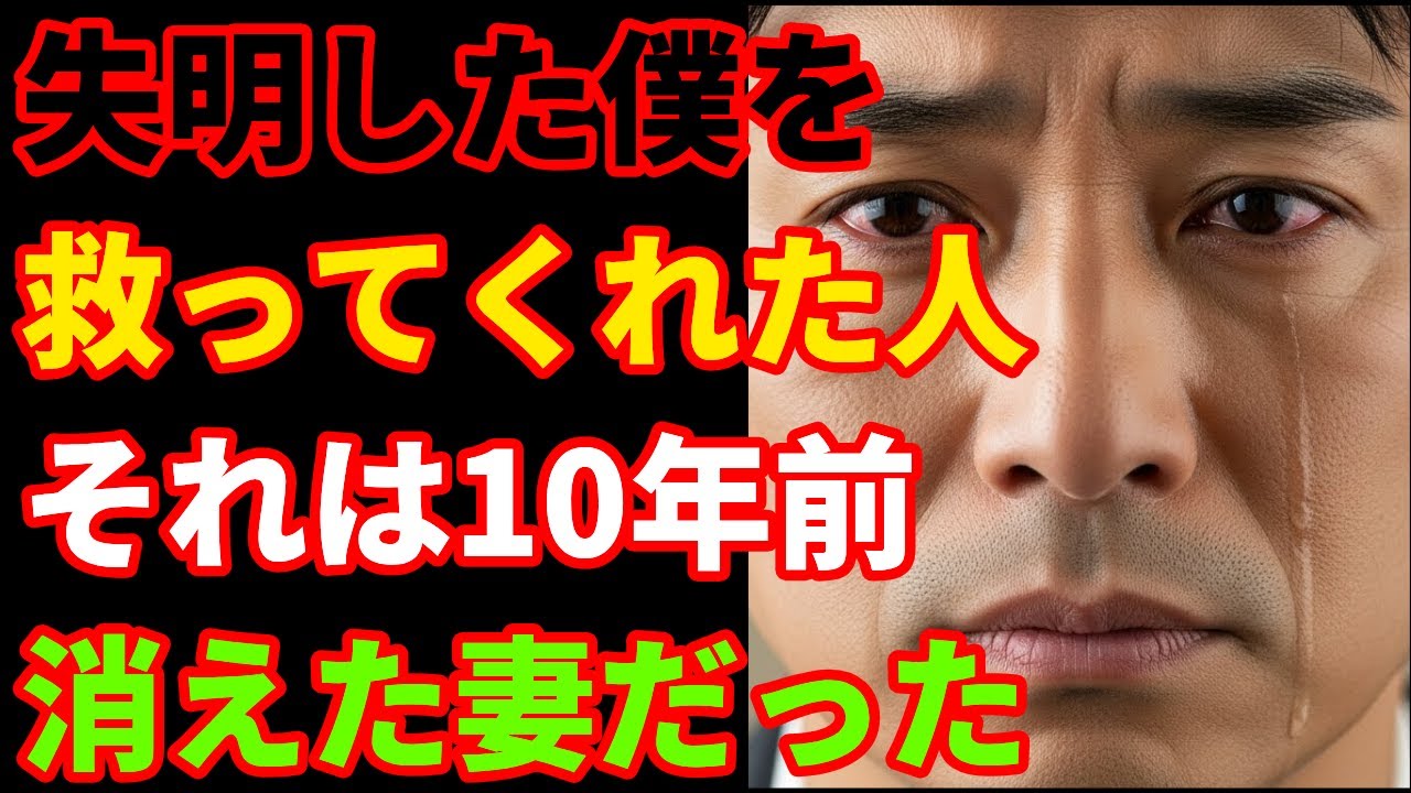 事故で失明した夫が雇った家政婦…その正体は10年前に消えた前妻だった