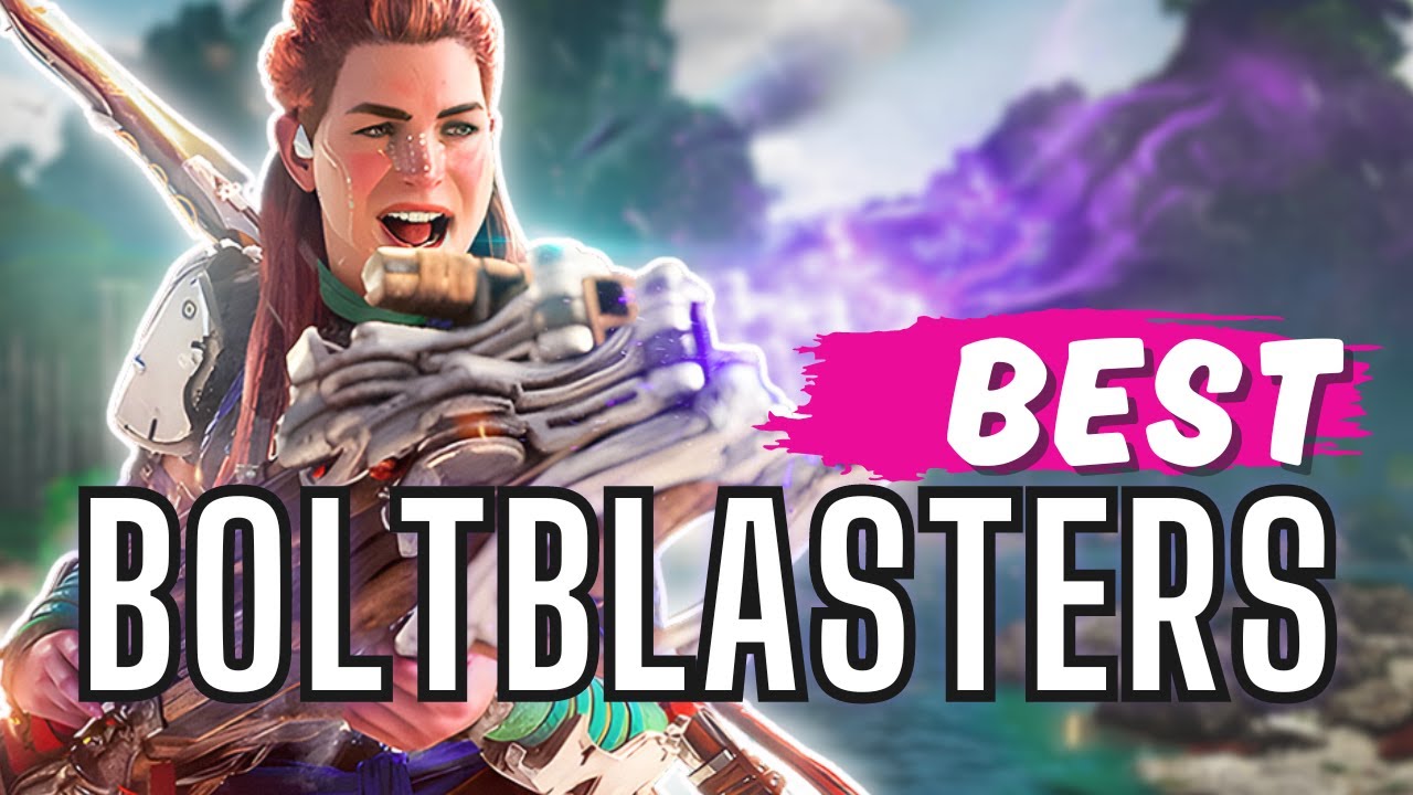 DOMINATE With These Boltblasters (Early, Mid & Late Game) | Horizon Forbidden West