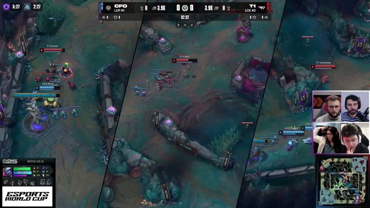T1 x CFO  | Jogo 5 - MD5 | Playoffs - MSI 2025 | Ilha das Lendas