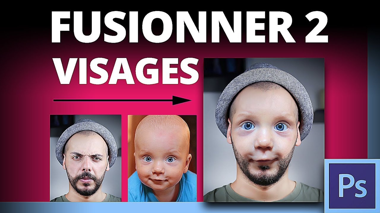 Comment mixer deux visages dans Photoshop |Tuto Photoshop