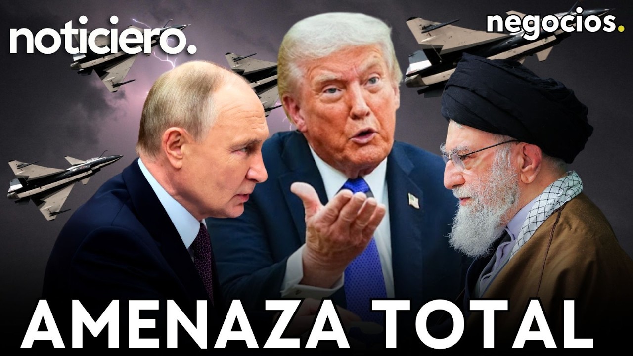 NOTICIERO: Irán amenaza con el cierre del Estrecho de Ormuz, EEUU despliega aviones y Rusia golpea
