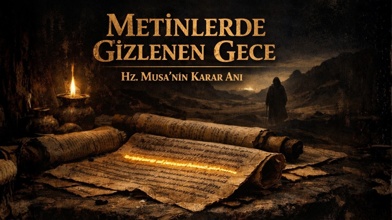 Hz. Musa’nın Karar Gecesi: Metinlerde Kısaca Geçen O An