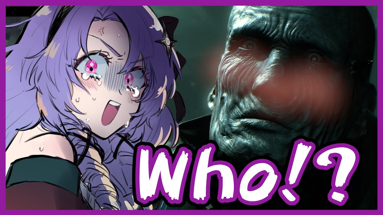 Salome Panicked After Meeting Mister X In Resident Evil 2【Nijisanji / Eng Sub】