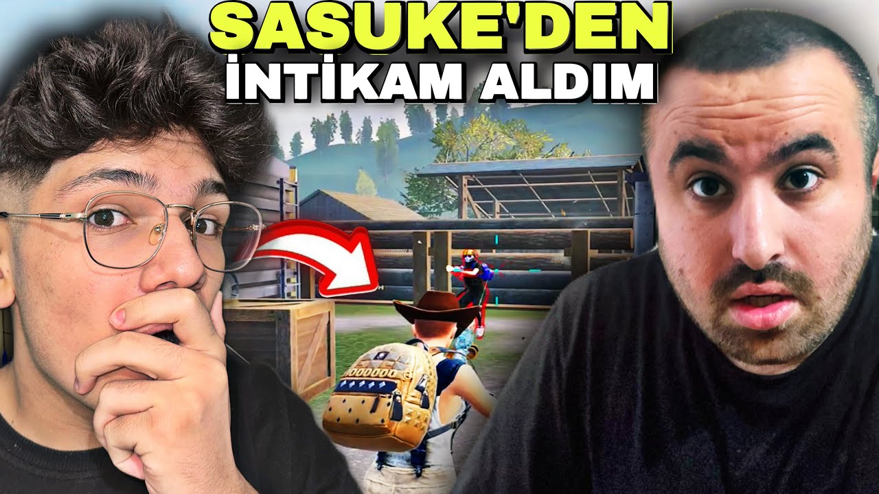 SASUKE İLE İLK DEFA 120 FPS CİHAZIMLA VS ATTIM! BÜYÜK İNTİKAM ALDIM!!