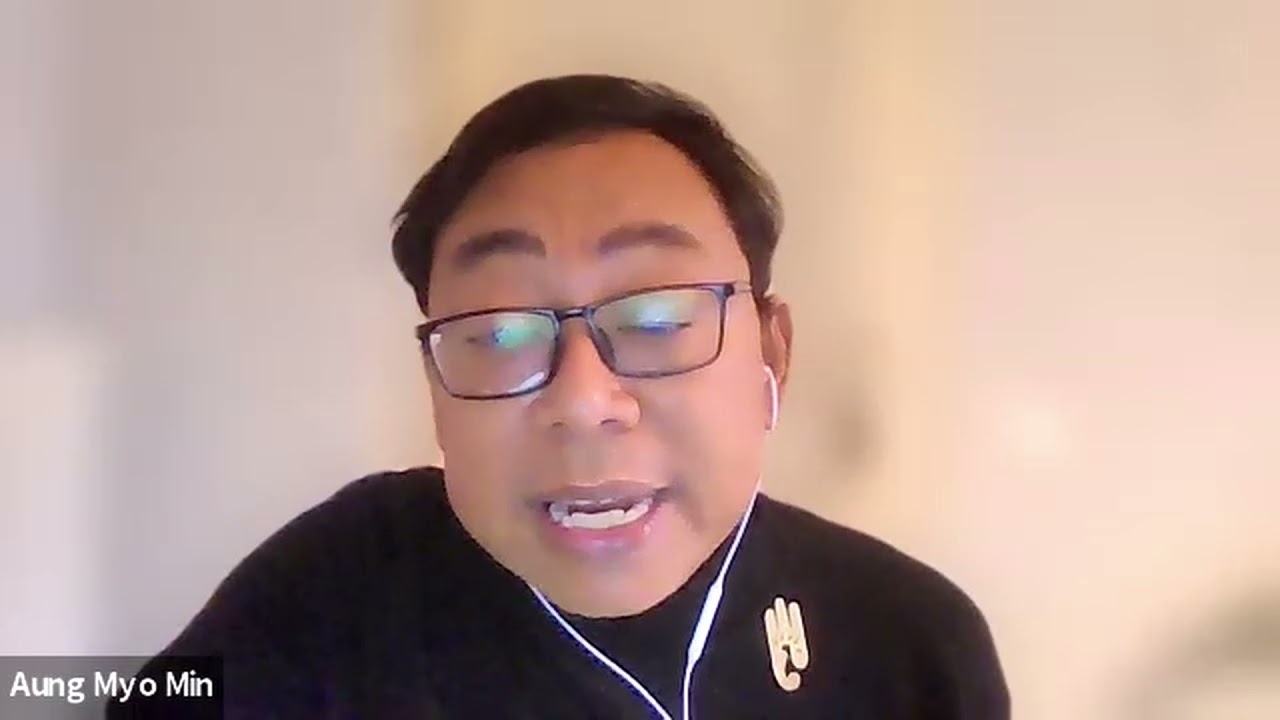 Advocacy and Human Rights in Myanmar: Keynote Speaker: Aung Myo Min