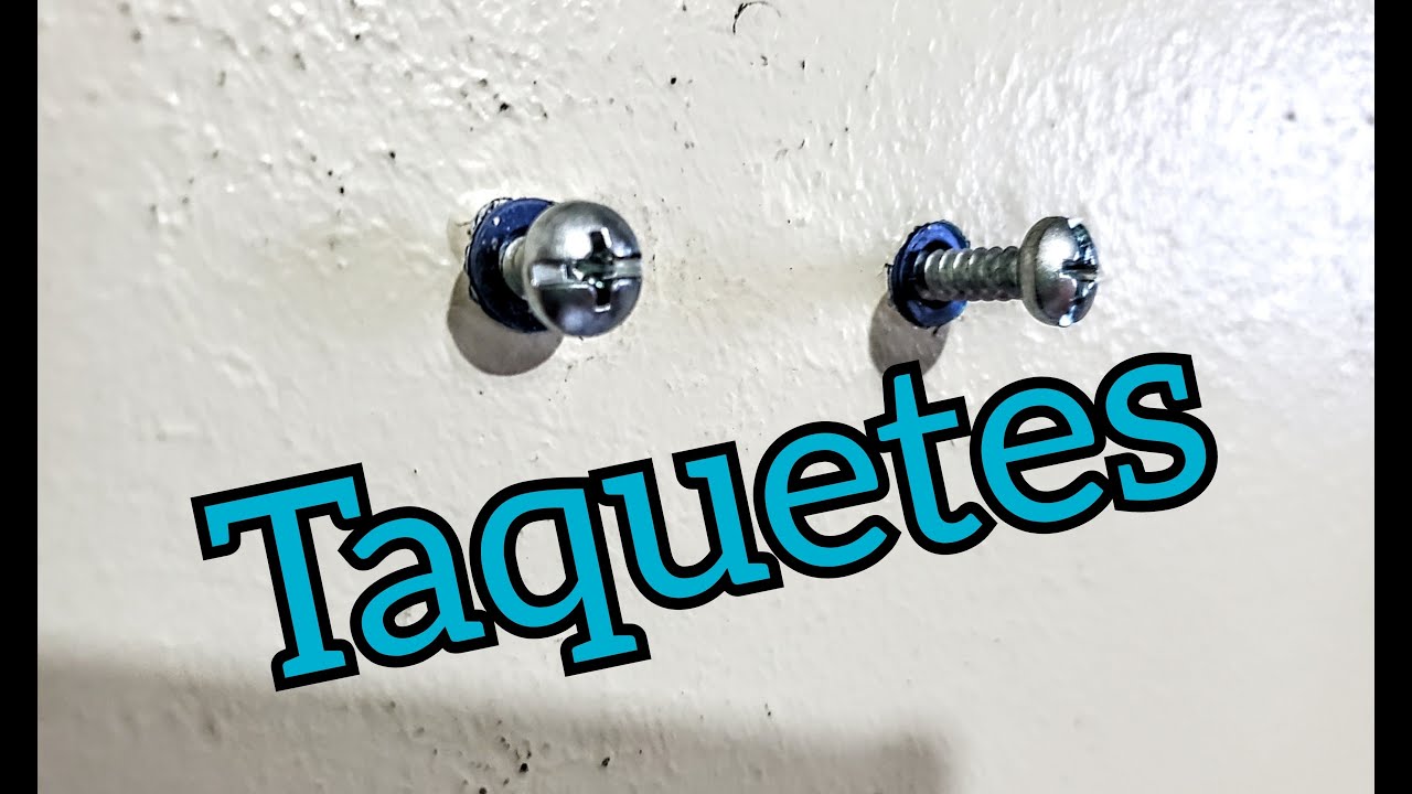Como colocar TAQUETES de forma Profesional en pared de concreto.
