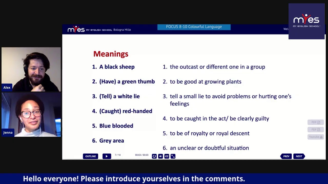mYes 8-10: Colourful Language
