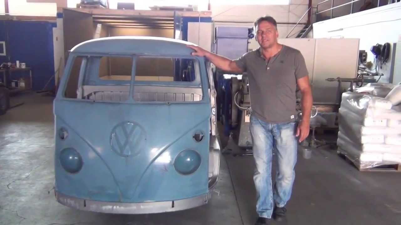 Oldtimer-Karosserien Strahlen - aber richtig!