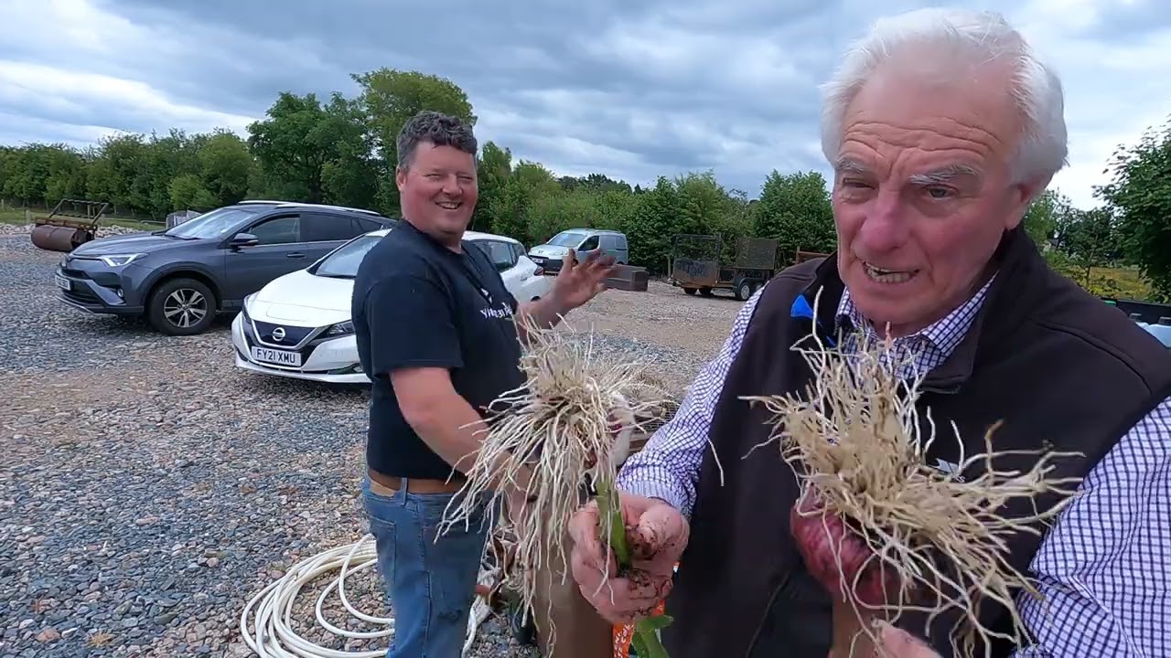 Testing my DIY tow behind scarifier