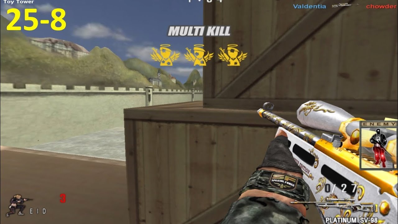 [KSF] Platinum SV98 - Special Force Korea
