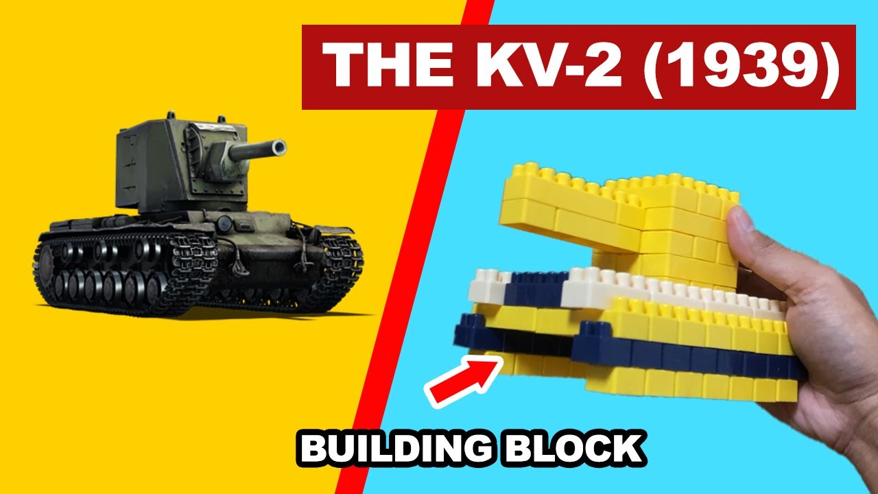 Satisfying KV-2 Build 🏠 Relaxing Building Blocks ASMR