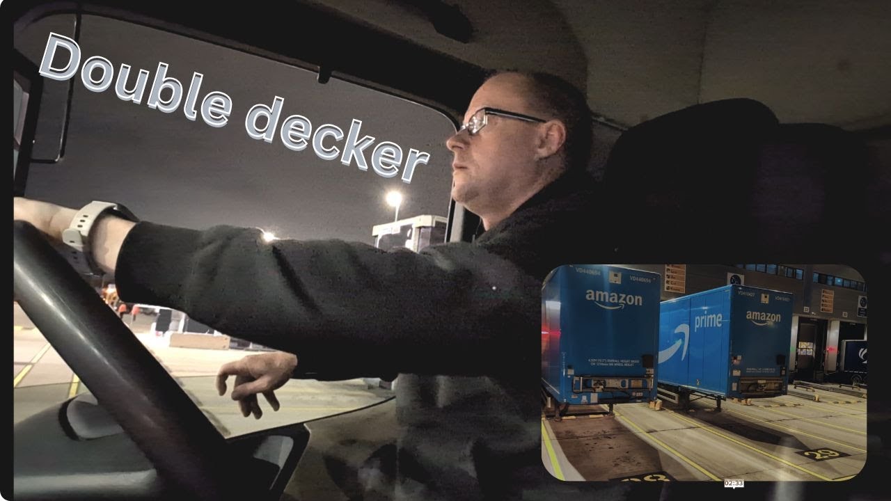 Naujokas su fūra 11.  Dviejų aukštų priekaba (double decker)