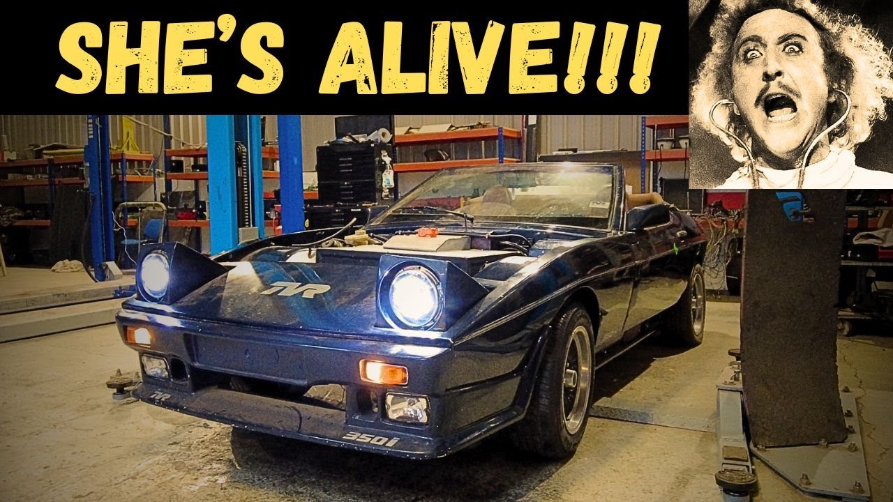 Tesla Powered electric TVR - It actually moves! ep24
