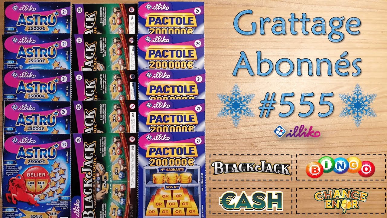 Grattage Abonnés #555 • FDJ/Illiko
