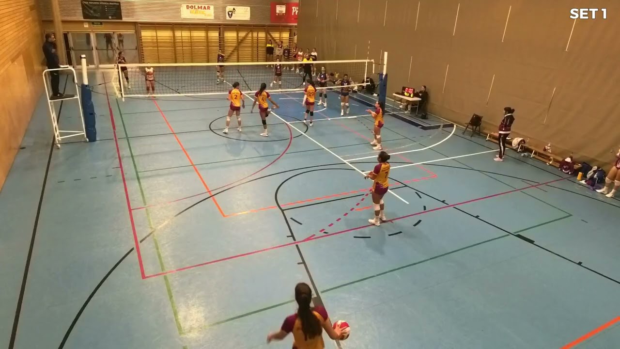 2025-11-22 Vikings Volei Prat Blau - Sant Adrià A (2ª Divisió Juvenil Femení)