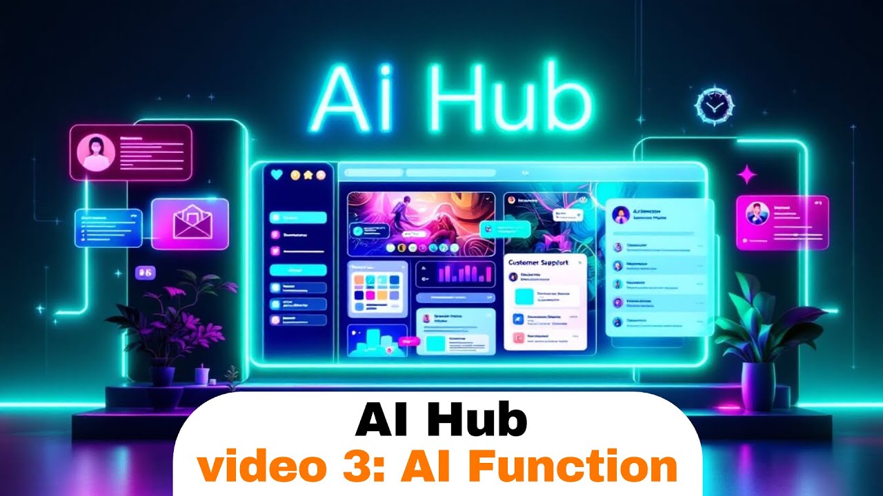 AI Hub video 3   Creating the AI functions