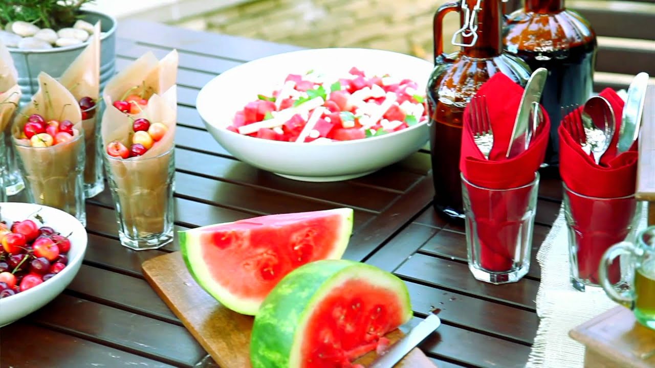 How to Creatively Decorate a Backyard Barbeque, with Anthony Albertus | Pottery Barn