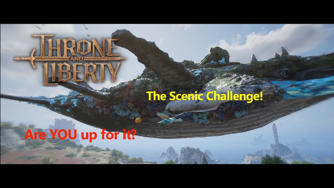 Throne and Liberty Scenic Challenge - gameplay with no HUD! Are you up for it?