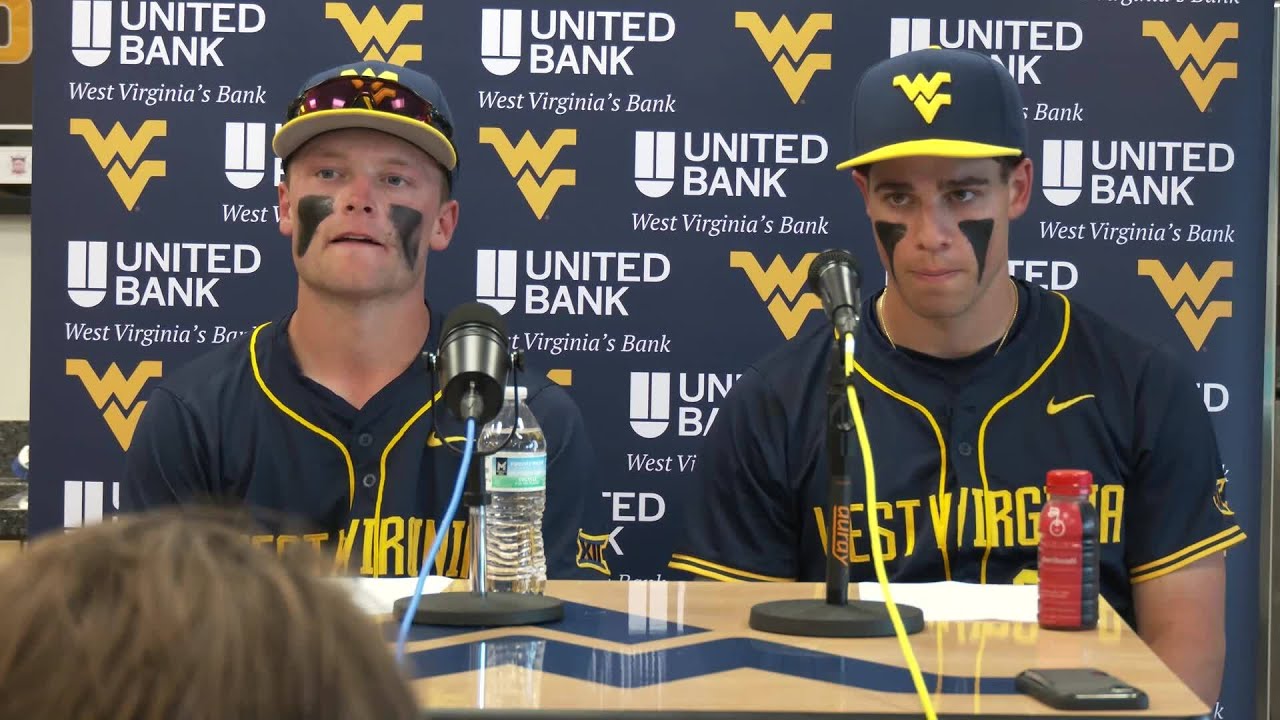 WATCH: Brodie Kresser, Matthew Graveline detail their heroic plays in WVU's 9-5 win over Columbia