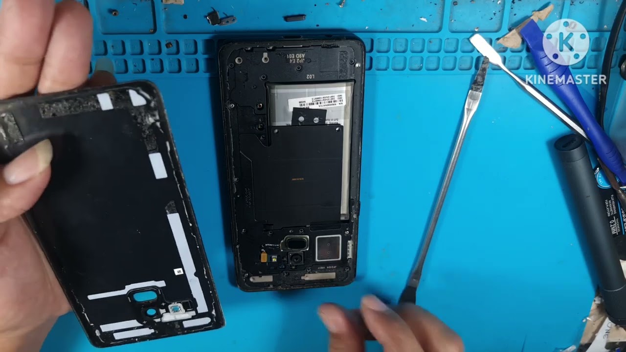 Samsung A8+ A8 Plus Ganti Baterai