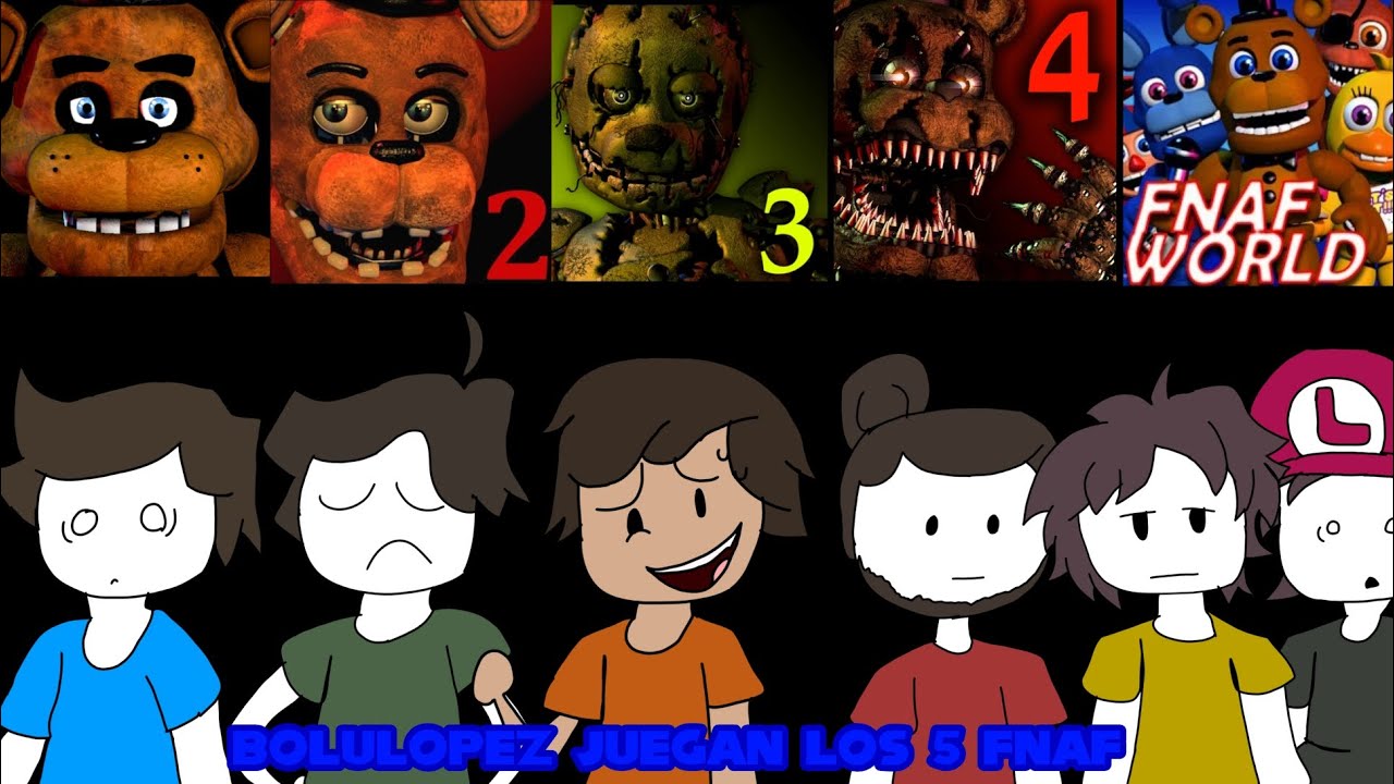 LOS BOLULOPEZ VAN A MORIRSE POR ANIMATRONICOS (DE NUEVO) (Bite FNAF López Mix) 
