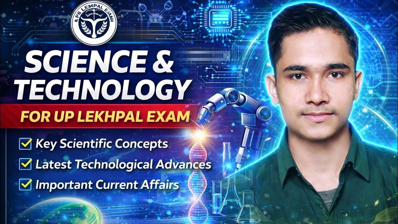 Science and tech for up Lekhpal | ISRO AND DRDO| UP Lekhpal, UP SI, UP Constable, UPSSSC 2026|