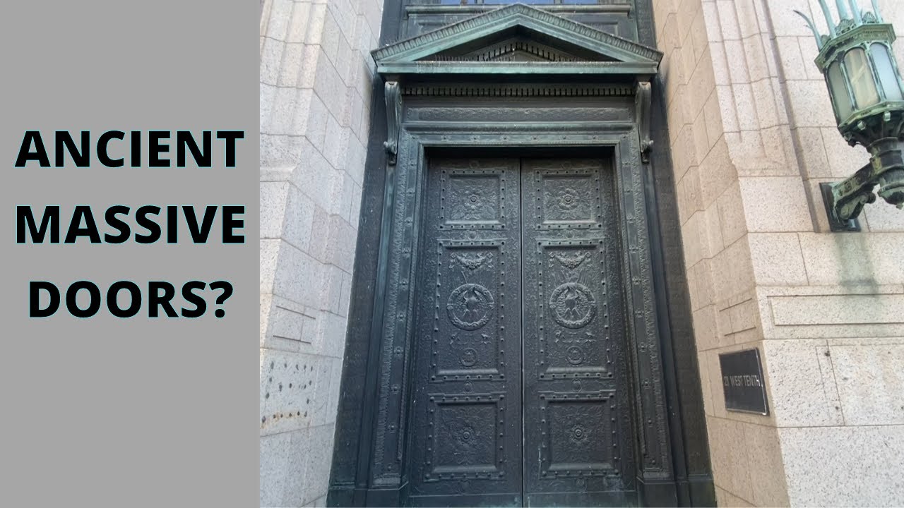 Ancient Giant Doors? - Kansas City Mudflood