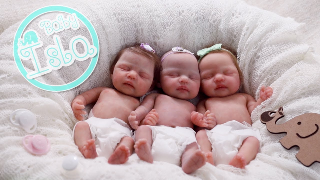 Drink and Wet Chubby Miniature Full Body Silicone Realistic Baby Girls- Isla