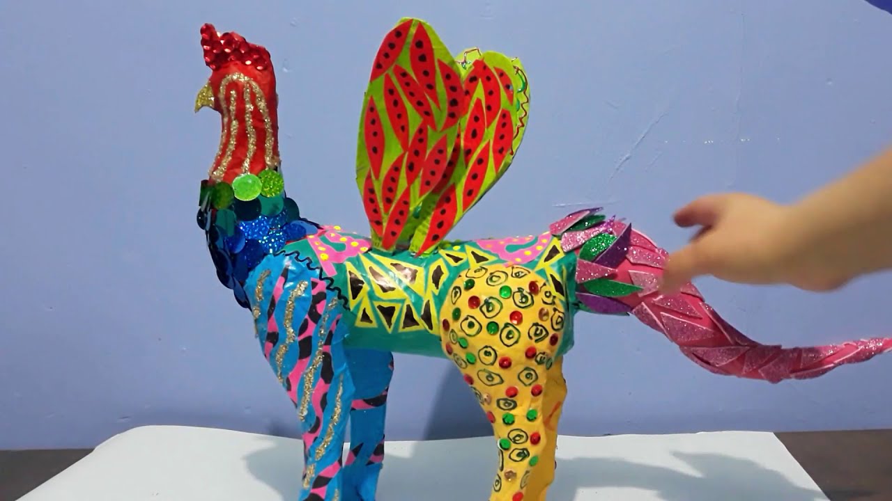 Arte tridimensional: Alebrije 2da parte - Actividad para SEXTO GRADO